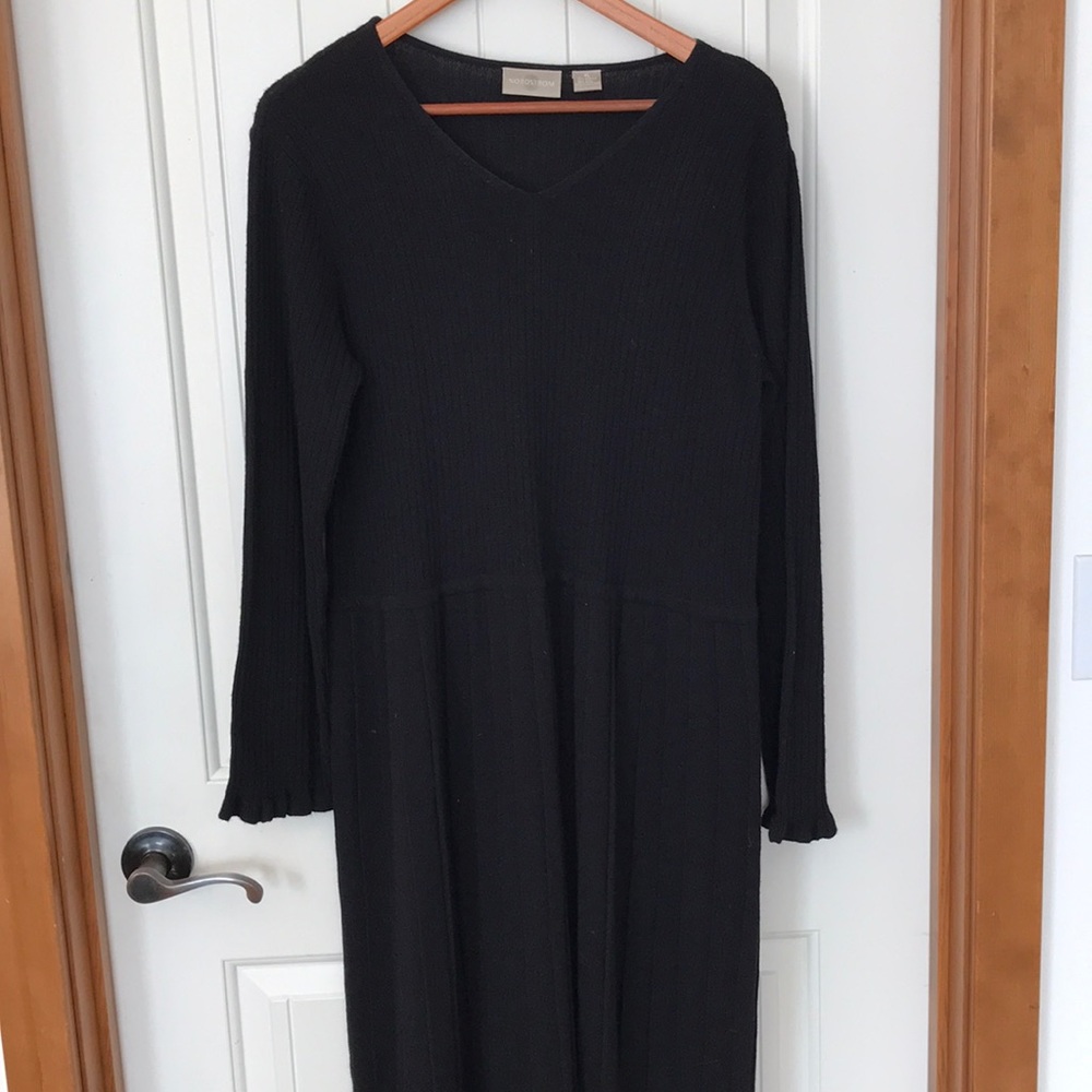 Classy Nordstrom Black Sweater Dress Size XL